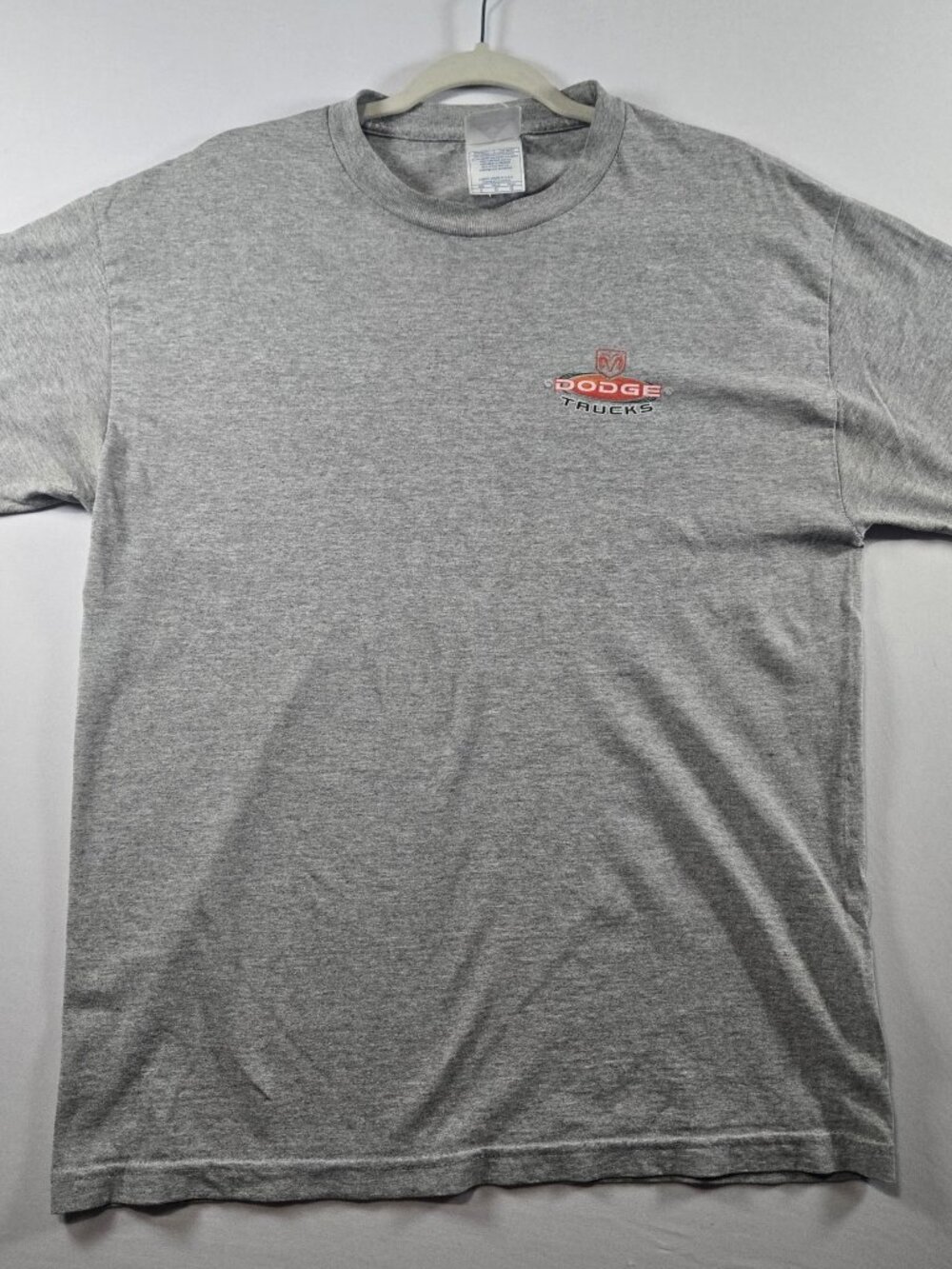 Vintage Y2K Dodge Trucks Grab Life By The Horns T Shirt Mens L Gray Alstyle